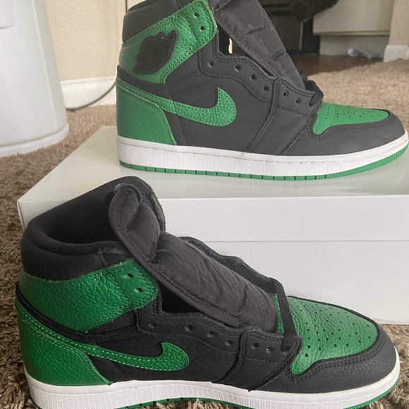 Jordan 1 retro high pine green - Picture 4 of 9